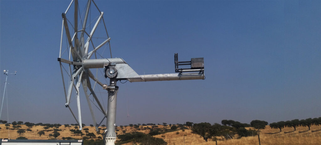 estructura soporte con seguimiento solar